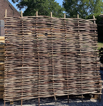 Hazelaar Vlechtscherm - Trepanel - Natuurhout