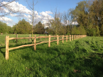 Post & Rail Omheining - Natuurhout