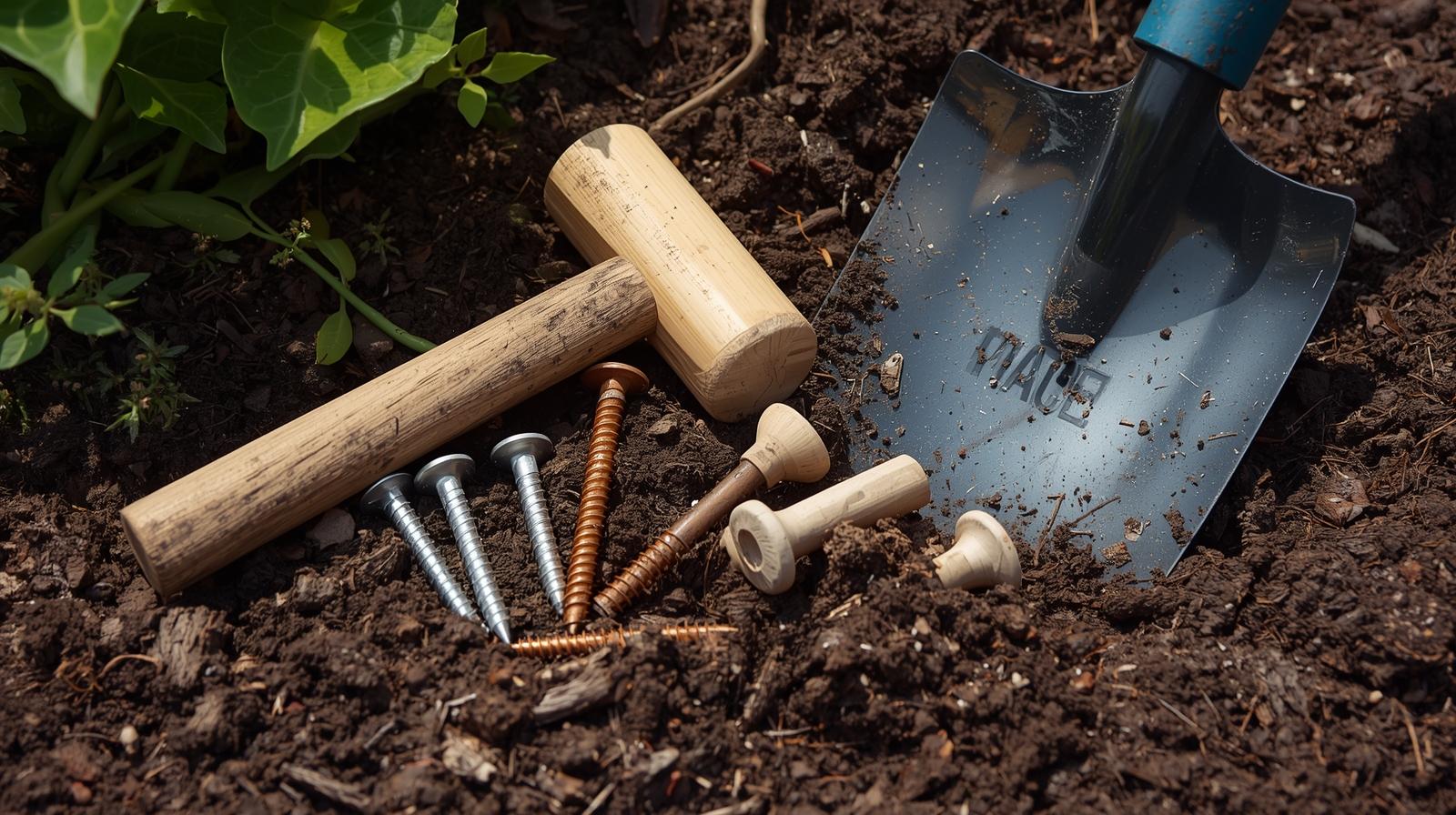 Plaatsing materiaal - Natuurhout