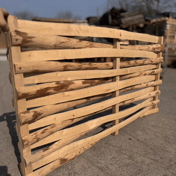 Hazelaar vlechtscherm 80cm hoog x 150cm breed