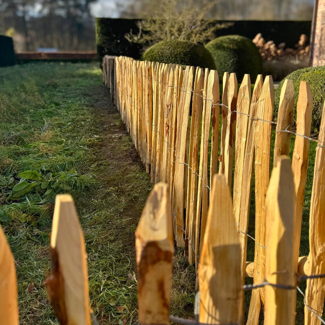 Kastanje Hekwerk - Natuurhout