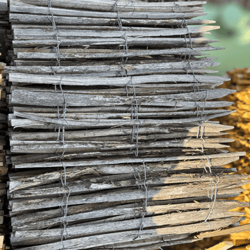 Robinia Hekwerk - 1.00m hoog (7/9cm) - Natuurhout